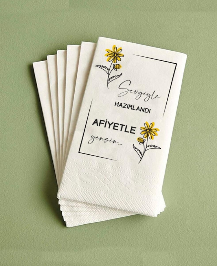 İstanbul Baskılı Kağıt Peçete Üretimi - Meta Kağıt